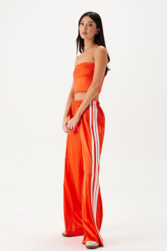 Топ укороченный из яркого трикотажа с резинкой ANNETE A2117 - фото 1