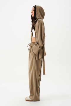 Рубашка с двойным капюшоном из текстильного полотна ANNETE A2119 - фото 5