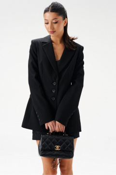 деловой жакет с талиевыми выточками и карманами ANNETE A5328 - фото 4