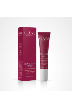 Крем для век и губ, лифтинг, увлажнение, антивозрастной,  круглогодичный Claire Cosmetics SKIN MATRIX PEPTIDE Крем-контур для кожи вокруг глаз и губ - фото 1