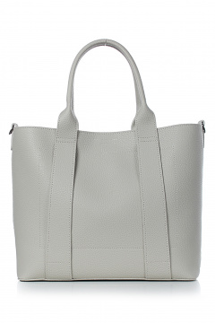 Круглогодичная экокожаная сумка с перегородочным карманом Galanteya 11724.24с817к45 бежевый_т. - фото 3