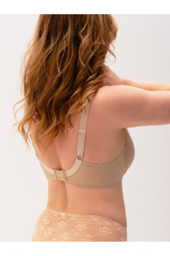 Классический сетчатый бюстгальтер с поролоновой чашкой Frank&Co 13340 амаретто - фото 5