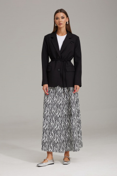 Демисезонный комплект жакет и юбка в стиле casual N.O.W. 1477 - фото 1