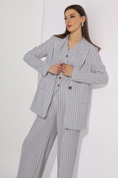 Костюм из текстильных тканей с полосками демисезонный N.O.W. 1275-1 - фото 4