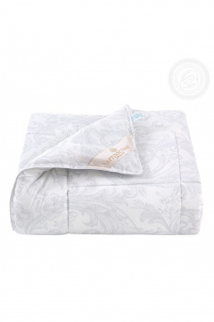 Круглогодичное одеяло из сатина и хлопка с пуховым наполнением АРТПОСТЕЛЬ 2018 - фото 1