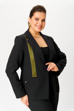 Костюм с жакетом и брючками из текстиля Надин-Н 2174 - фото 4