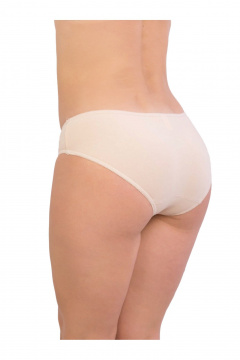 Классические трусы с низкой посадкой из хлопка Frank&Co 20330 бежевый - фото 2