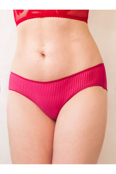 Трусы слипы из микрофибры из хлопковой ластовицей Frank&Co 25430 малиновый - фото 1