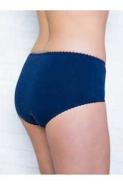 Классические трусы с средней посадкой из хлопка Frank&Co 20740 синий - фото 2