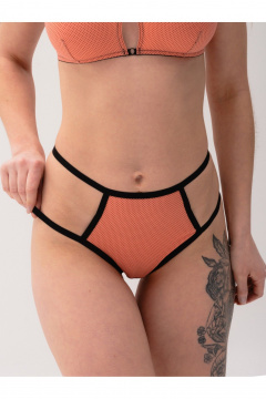 Трусы из микрофибры с средней завышенной линией Frank&Co 23452 оранжевый - фото 1