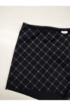 Трусы шорты из гладкой микрофибры с хлопковой ластовицей Frank&Co 25257 черный - фото 5