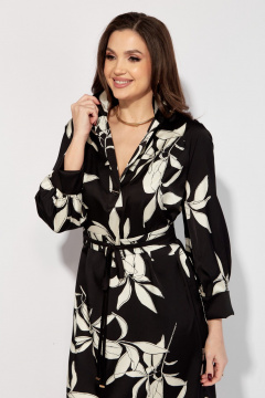 Нарядное платье прямого силуэта с рукавом реглан TAiER 1344 - фото 3