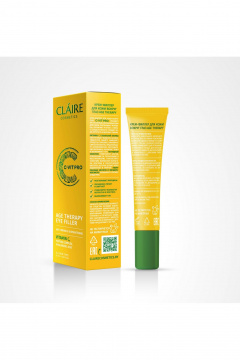 Крем для век с витамином C и пептидами Claire Cosmetics C-VIT PRO AGE THERAPY Крем-филлер для кожи вокруг глаз - фото 2