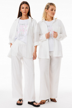 Костюм блуза и брюки из жатой вискозы Kivviwear 42834284.01 - фото 5