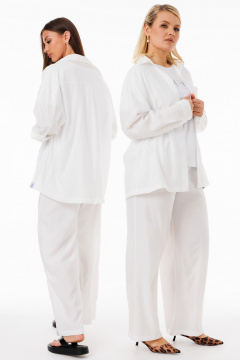 Костюм блуза и брюки из жатой вискозы Kivviwear 42834284.01 - фото 1