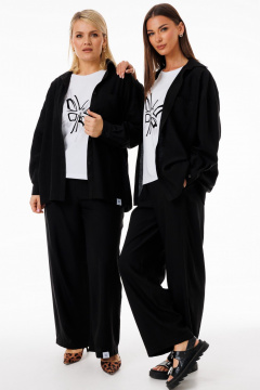 Костюм блуза и брюки из жатой вискозы Kivviwear 42834284.03 - фото 4