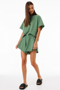 Футболка свободного кроя из трикотажа хлопка Kivviwear 4267.04 - фото 5