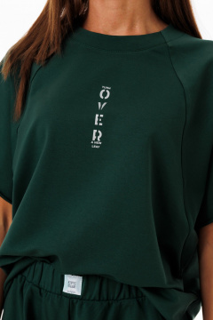 Футболка свободного кроя из трикотажа хлопок Kivviwear 4267.05 - фото 5