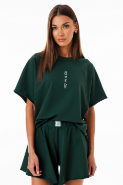 Футболка свободного кроя из трикотажа хлопок Kivviwear 4267.05 - фото 1