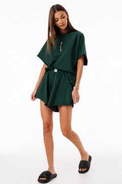 Уличный спортивный костюм из трикотажа с шортами и джемпером Kivviwear 42674268.05 - фото 5