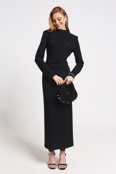 Платье MilMil 1096-6 москва_черный - фото 1