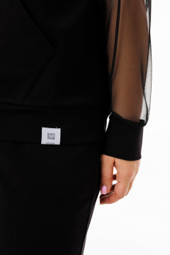 Костюм с худи и брюками с сетчатыми деталями Kivviwear 42894040.05 - фото 4