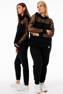 Костюм с худи и брюками с сетчатыми деталями Kivviwear 42894040.05 - фото 3