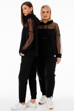 Костюм с худи и брюками с сетчатыми деталями Kivviwear 42894040.05 - фото 2