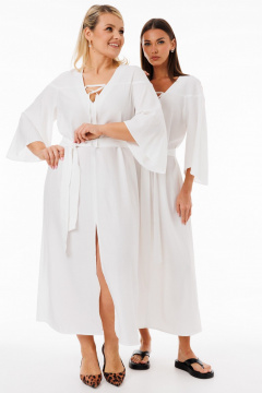 Платье в стиле романтичной кэжуал с расклешенной юбкой Kivviwear 4290.01 - фото 4