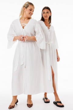 Платье в стиле романтичной кэжуал с расклешенной юбкой Kivviwear 4290.01 - фото 3