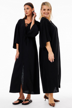 Платье с длиной чуть выше колена из мягкой вискозы Kivviwear 4290.03 - фото 1