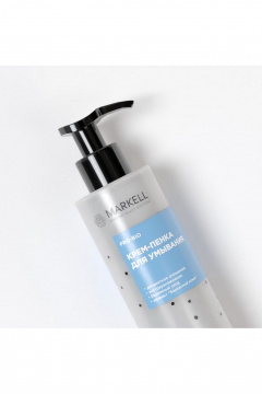 Пенка для умывания с гиалуроновой кислотой и молочной сывороткой 195 мл MARKELL PRO-BIO Крем-пенка для умывания - фото 4