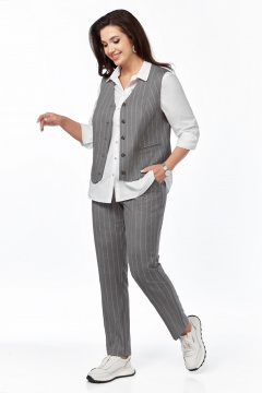 Трикотажный джемпер с набивным принтом звезд  Круглогодичный БагираАнТа 965 - фото 3