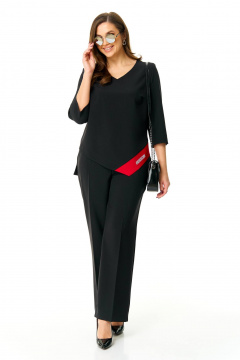 Комплект из брюк и блузона с контрастными деталями Taita plus 2503 - фото 1