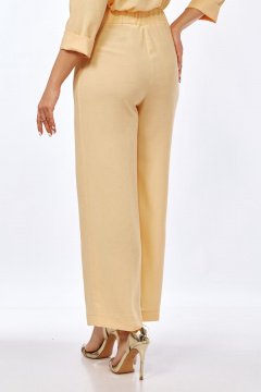 Женские брюки палаццо из текстиля с высокой посадкой Abbi 2025 - фото 2
