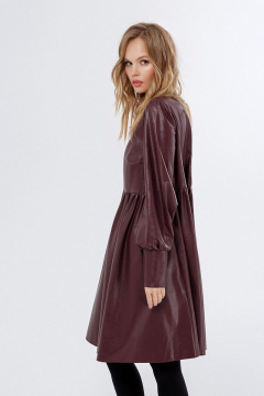 Платье PiRS 1998 баклажан - фото 3