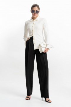 Демисезонный трикотажный жакет прилегающего силуэта SILVERSPICE S-7508 - фото 2