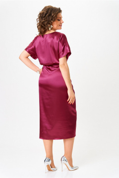 Платье со спущенными плечами и драпировкой Орхидея 1542 - фото 2