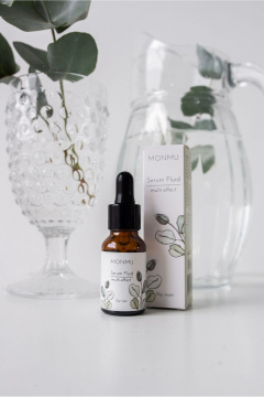 Питательный крем для тела и рук с маслами и экстрактами MONMU Serum Fluid multi-effect, 15g - фото 2