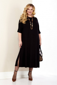 Демисезонный костюм: платье и пиджак из легких тканей Shetti 4072 - фото 4