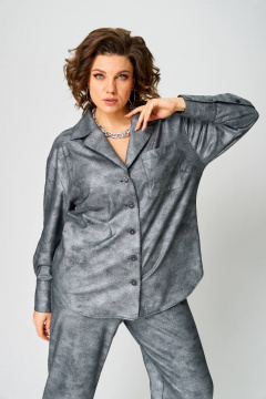 Демисезонные брюки с резинкой и трикотажная рубашка Runella 1664 - фото 3