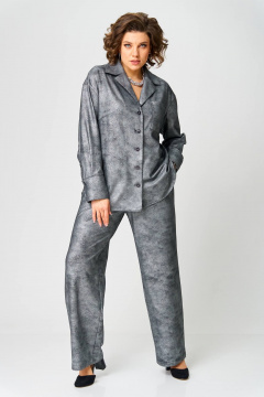 Демисезонные брюки с резинкой и трикотажная рубашка Runella 1664 - фото 1