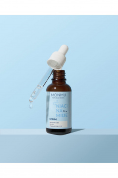 Крем-интенсив для тела с маслами и экстрактами 100г MONMU NIACINAMIDE Serum Niacinamide 11% & Zinc 1%, 30g - фото 1