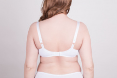 Круглогодичный мягкий бюстгальтер для полных форм Milavitsa 100150 белый - фото 2