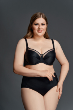 Бюстгальтер черный мягкая чашка на каждый день Milavitsa 100152 черный - фото 1