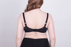 Бюстгальтер балконет бандо черный на каждый день Milavitsa 116181 черный - фото 2