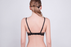 Бюстгальтер балконет мягкая чашка на каждый день Milavitsa 123290 черный - фото 2