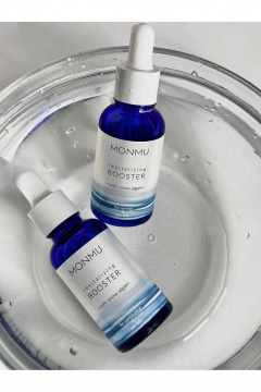 Ревитализирующий бустер для жирной и комбинированной кожи MONMU SNOW ALGAE Revitalizing BOOSTER for combination/oily skin, 30g - фото 3