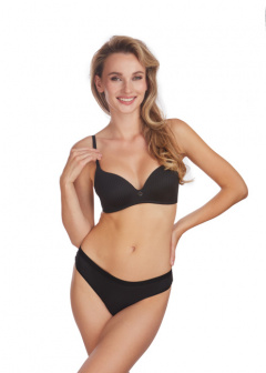 Черный бюстгальтер без каркаса для малых размеров Milavitsa 128120 черный - фото 2