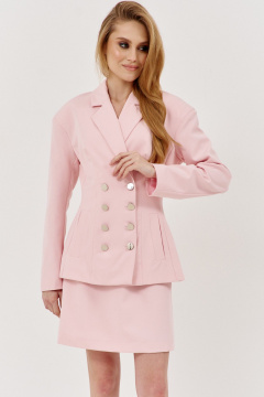 Жакет, юбка FLAIM 1146.01 розовый - фото 1